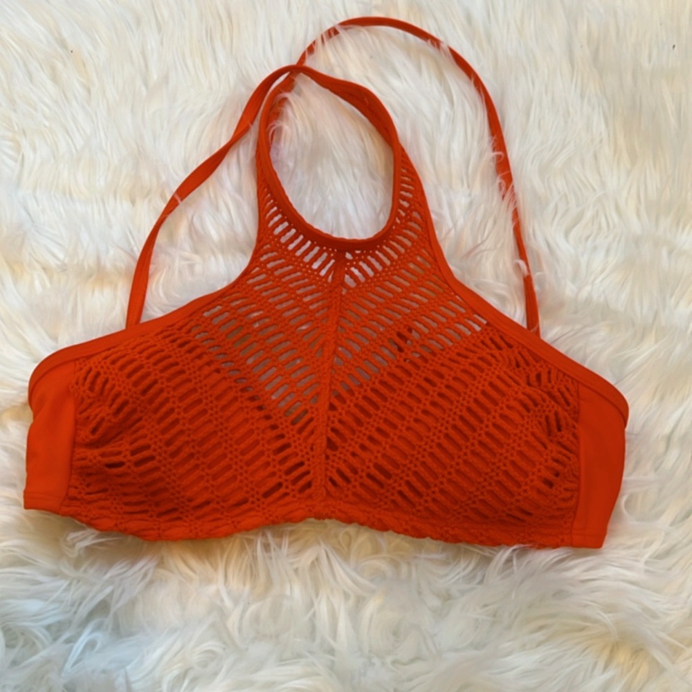 Crochet bikini top